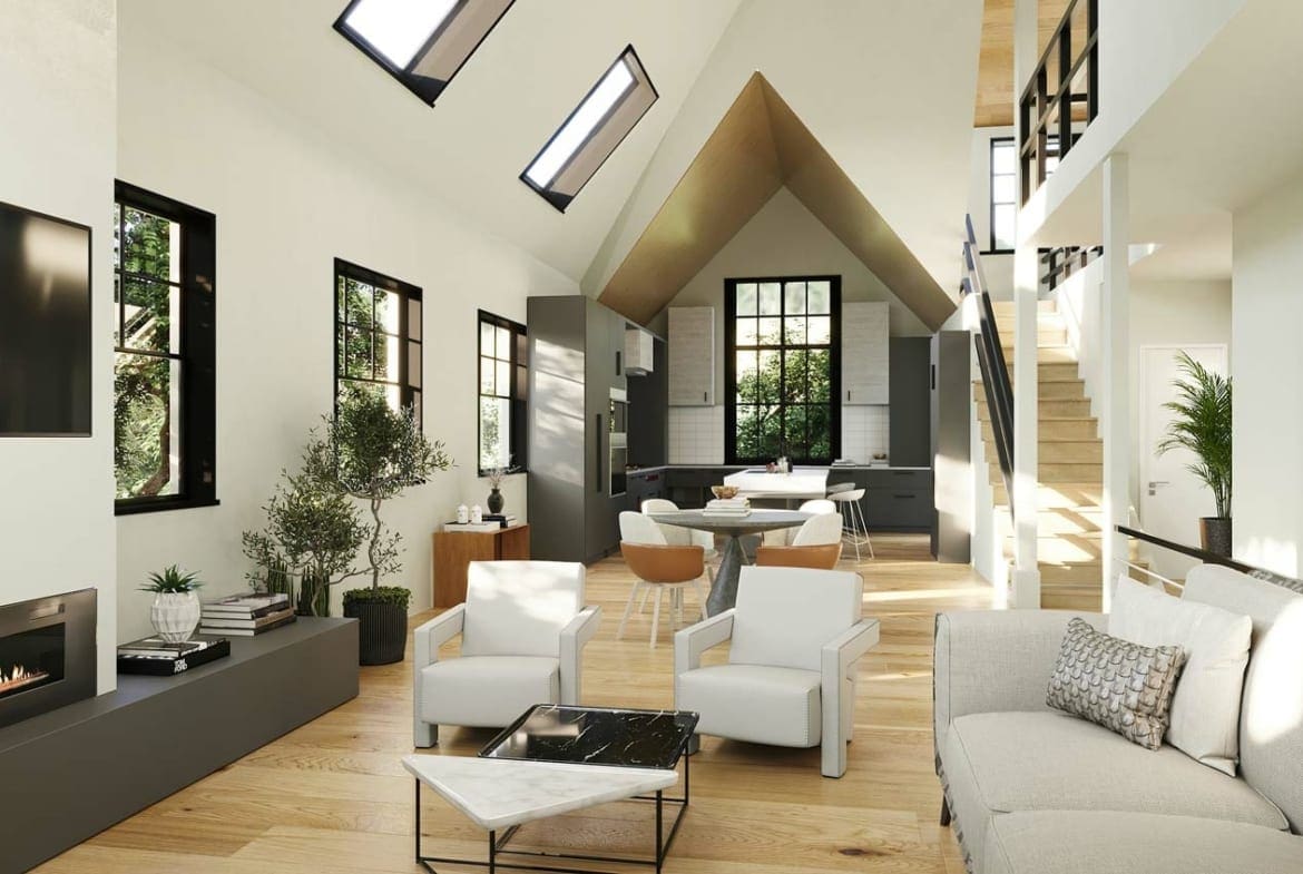 292 Tappan Street interior rendering